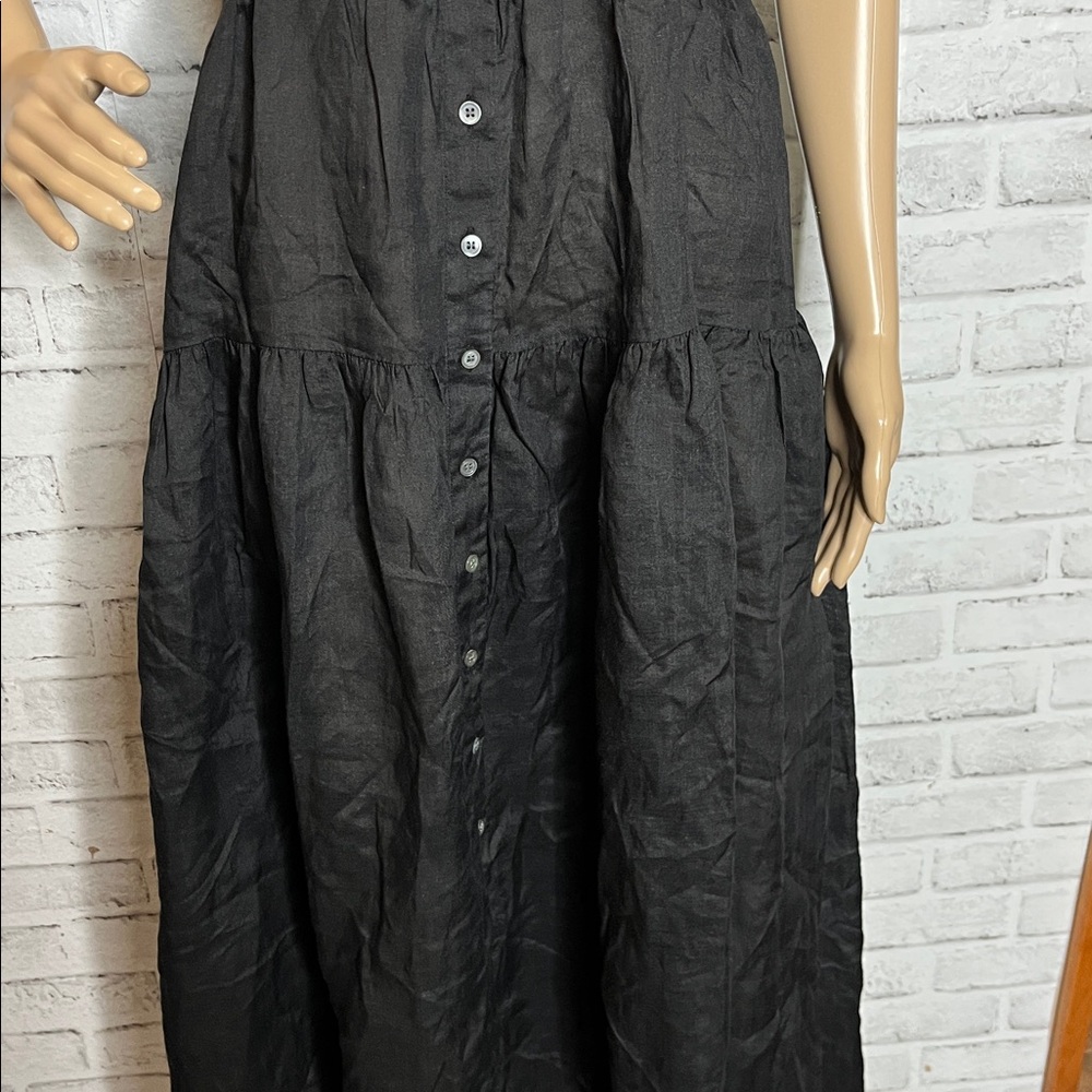 Doen black Avalon maxi dress sleeveless - Picture 4 of 7